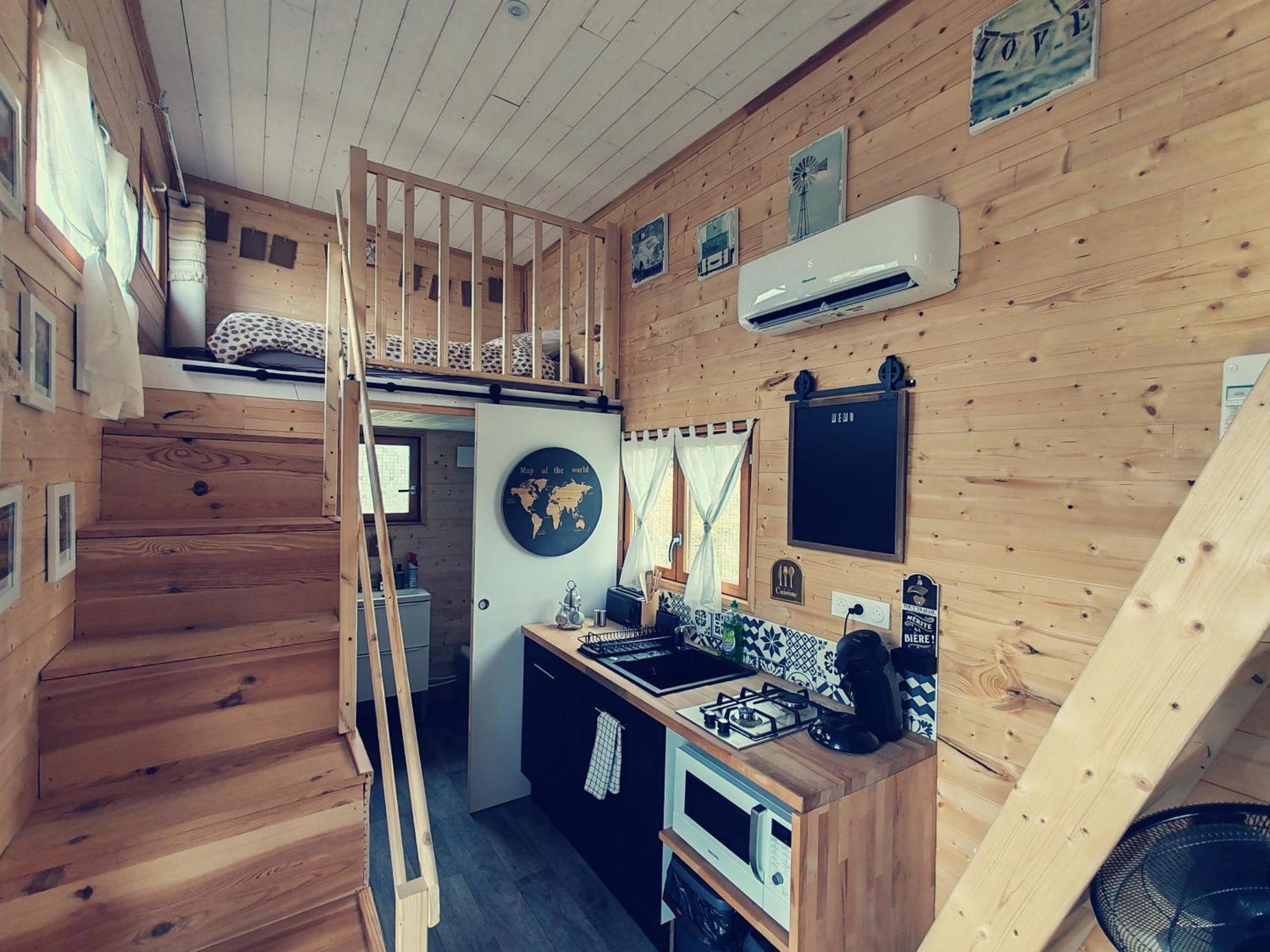 Tiny House Des Bougnats Villa Teilhede Eksteriør bilde